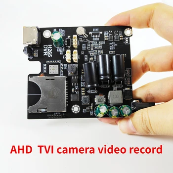 2-Канальный мини AHD DVR печатная плата HD 1080P 2-канальный автомобильный автобус Мобильный видеорегистратор Плата цифрового Видеомагнитофона поддержка SD-карты с дистанционным управлением