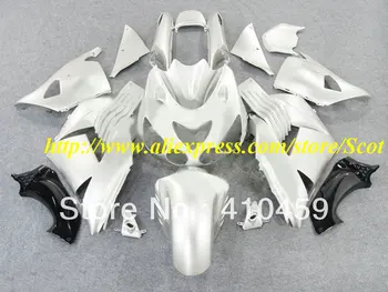 2013 Классический белый черный комплект обтекателей для KAWASAKI Ninja ZX14R 06 07 ZX 14R 2006 2007 ZX-14R 06-07 2006-2007