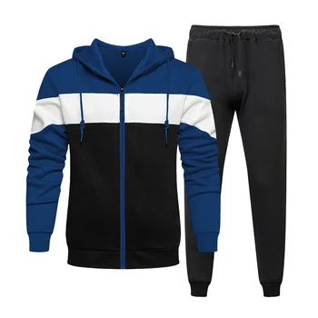 2023 Весенне-осенний мужской спортивный костюм с капюшоном и спортивными штанами Pathwork, комплект из 2 предметов, мужская модная повседневная одежда, спортивная одежда