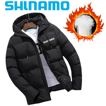 2023 новая зимняя утолщенная ветрозащитная теплая хлопчатобумажная куртка для рыбалки, кемпинга, альпинизма, катания на лыжах, спортивная пуховая куртка