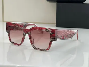 2023 Новые модные брендовые дизайнерские солнцезащитные очки в стиле ретро, женские солнцезащитные очки, мужские квадратные солнцезащитные очки, ацетатные солнцезащитные очки UV400