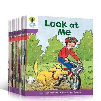 36 Книг /комплект Oxford Reading Tree Level Ручная книга, помогающая ребенку читать акустику, английская история, книжка с картинками
