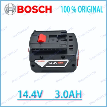 BOSCH 14,4 В 3000 мАч литий-ионная аккумуляторная батарея для аккумуляторной электрической дрели-шуруповерта BOSCH BAT607 BAT607G BAT614G