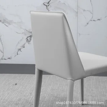 C0002 Стул-седло для гостиной, скандинавский легкий роскошный обеденный стул, домашний минималистичный стул, итальянский обеденный стол, стул с простой спинкой, cha