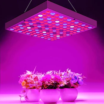 [DBF] 25 Вт/45 Вт Панель Полного спектра Светодиодный Светильник для Выращивания AC85 ~ 265 В Тепличное Садоводство, Лампа для Выращивания Цветущих растений в помещении