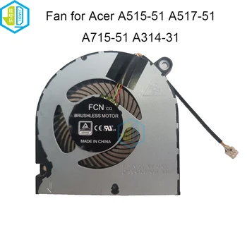 DC5V компьютерный процессор Охлаждающие вентиляторы кулер для Acer Aspire A314-31 A314-32 A515-51 A515-51G A517-51 A615-51 A715-71 N17C7 N17C4