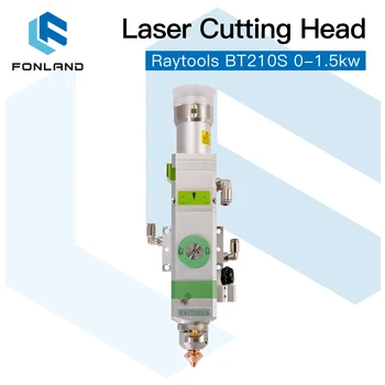 FONLAND Raytools BT210S 0-1,5 кВт Волоконно-Лазерная режущая головка Ручной Фокусировки для Станка для волоконно-лазерной резки Raycus IPG BT210