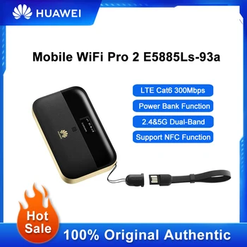 Huawei Mobile WiFi Pro 2 E5885Ls-93a Wi-Fi Маршрутизатор Портативный Мини Карманный Точка доступа С портом RJ45 4G LTE Cat6 300 Мбит/с Слот для sim-карты