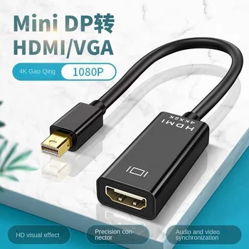 Mini DP-HDMI-совместимый Кабель-адаптер 4K/1080P для мужчин и Женщин, конвертер DisplayPort в HD для Macbook Pro Air Mac Surface Pro
