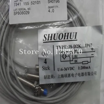[SA] Новые оригинальные специальные продажи бесконтактного переключателя SHUOHUI J8-D2PK IP67 Spot -10 шт./лот