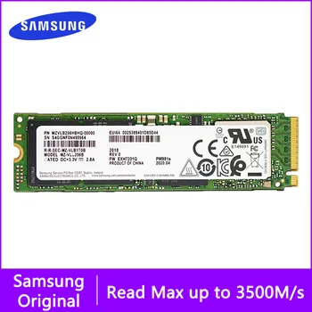 Samsung PM981A SSD M.2 256 ГБ 512 ГБ 1 ТБ 2 ТБ nvme pcie 3.0x3 Внутренний твердотельный диск HDD Жесткий Диск дюймовый Ноутбук Настольный ПК TLC