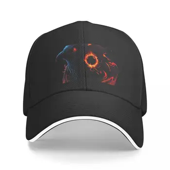 Бейсбольная кепка для мужчин И женщин с ремешком для инструментов, мужская солнцезащитная шляпа цвета Ворона