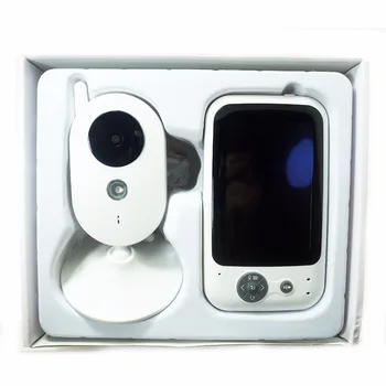 Видеоняня 2.4G Беспроводная с 3,5 Дюймовым ЖК дисплеем 2-полосный аудио Разговор Камера видеонаблюдения Ночного Видения Няня
