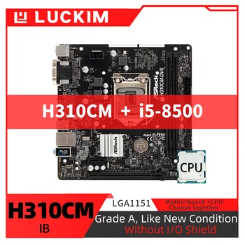 Восстановленная Материнская плата H310CM-IB LGA1151 i5-8500 в комплекте с процессором