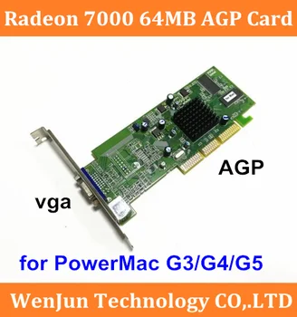 Высокое качество для видеокарты PowerMac G3 G4 G5, новой видеокарты ATI Radeon 7000 AGP 64MB VGA