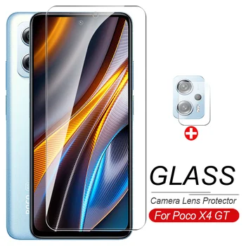 для Xiaomi Poco X4 GT объектив камеры защитное стекло для экрана PoFo Poko Poxo X4 x 4 GT x4gt 5G броня защитная пленка из закаленного стекла 6,6 