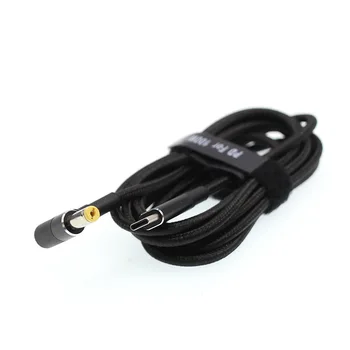 Зарядная линия Type-C до 5,5x1,7 мм, линия быстрой зарядки PD, кабель USB-C до 5,5 * 1,7 мм, 5A