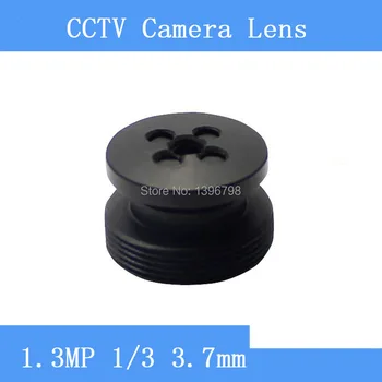 Инфракрасная камера видеонаблюдения PU'Aimetis HD 1.3MP, черный объектив в форме кнопки, объектив видеонаблюдения с резьбой 3,7 мм M12
