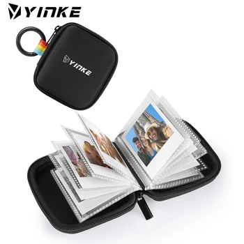 Карманный Фотоальбом YINKE для Polaroid Go Film/Go Instant Mini Camera Портативный Дорожный Защитный Чехол для Фотоальбома Вмещает 40 Фотографий