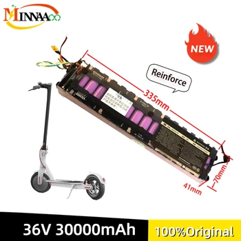Литиевая батарея 36V 30AH 18650 10S3P 250 Вт ~ 600 Вт для электрического скутера Xiaomi Mijia m365