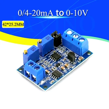 Модуль преобразования тока в напряжение от 0-20 мА/4-20 мА до 0-3, 3 В/0-5 В/0-10 В Модуль преобразования сигнала передатчика напряжения
