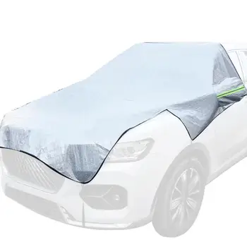 Наружное покрытие автомобиля, наружная защита, полные автомобильные чехлы, снежный покров, солнцезащитный козырек, водонепроницаемый, пылезащитный, универсальный для внедорожника, снежный щит