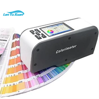 Портативный Колориметр LIYI анализатор цвета Цифровой точный лабораторный Измеритель цвета Тестер 10 мм оптическое оборудование
