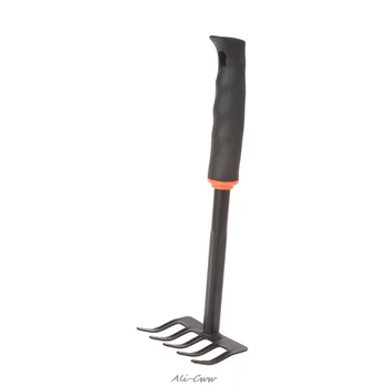 Портативный копающий инструмент, 1 шт., Мини-стальные грабли для домашнего сада, инструмент для пересадки