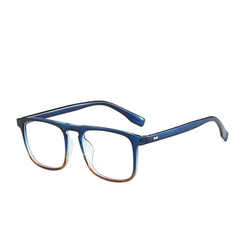Прозрачная оправа для компьютерных очков Для женщин И мужчин, квадратные очки с защитой от синего света, Блокирующие очки, Оптические очки для очков