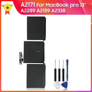 Сменный аккумулятор A2171 для MacBook Pro 13 2019 A2289 A2159 A2338 Аккумулятор для ноутбука