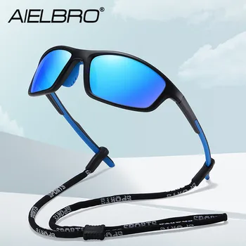 Фотохромные солнцезащитные очки AIELBRO, мужские солнцезащитные очки, наборы солнцезащитных очков для спорта, Поляризованные велосипедные очки, Велосипедные очки для мужчин