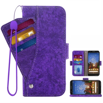 Чехол-бумажник с откидной крышкой для телефона подходит для Samsung Galaxy A01 core A02 02s A03 A03S A10s A10E A20S A20E A20 A30 Кронштейн с ремешком