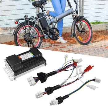 Электрический велосипед E-bike Ontroller Источник питания постоянного тока Скутер Небольшой шум двигателя 48 В-72 В Подходит для электрического велосипеда